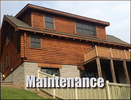  Manassas City, Virginia Log Home Maintenance
