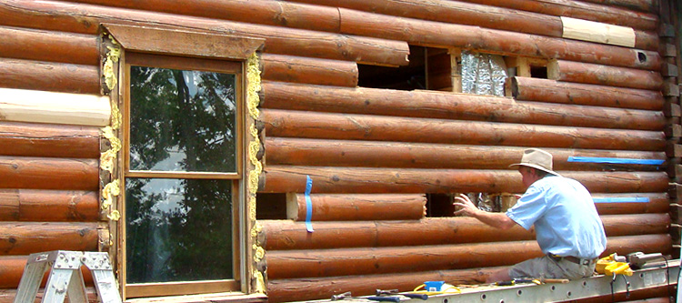 Log Home Repair Manassas City, Virginia